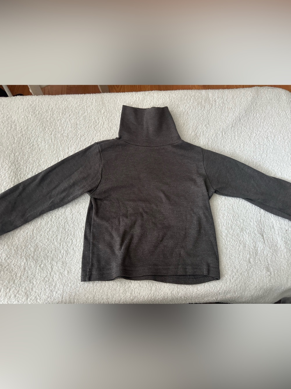 Garanimals Charcoal Gray Turtleneck Long Sleeve Tee